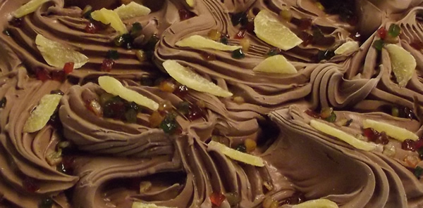 glace chocolat et orange